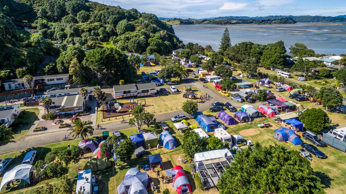 Ōhiwa Beach Holiday Park slip risk: Campground evacuations and road closures
