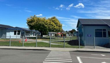 Fire in Napier school shed treated as suspicious