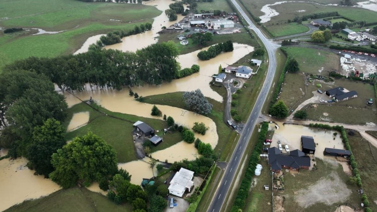 North Island weather: Fences and crops destroyed as wind and rain hammer farms