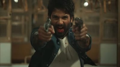 Shahid Kapoor in a still from Vishal Bhardwaj's O Romeo.