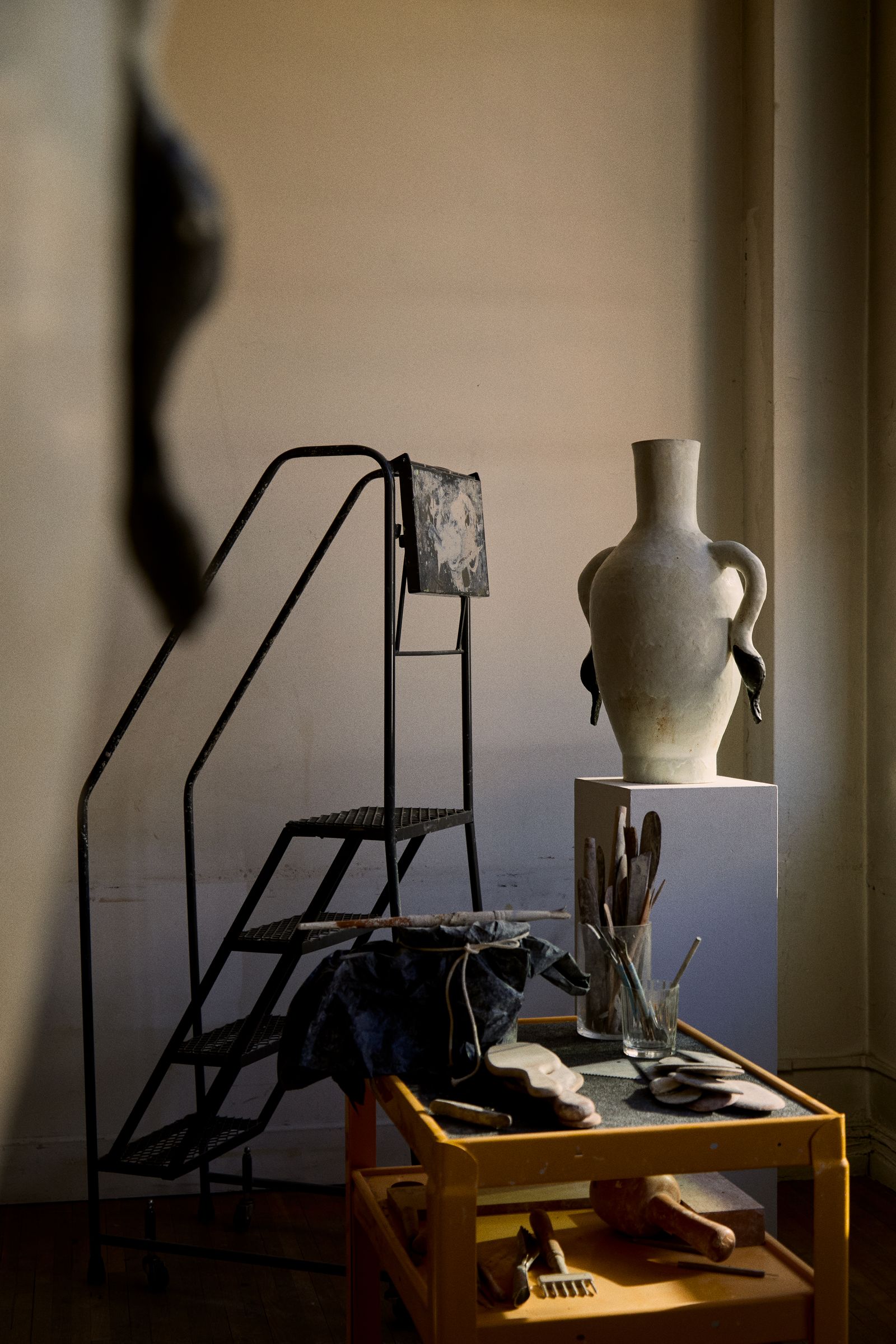 Image may contain Lamp and Cup