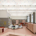 Library in Červený Kostelec / Papundekl Architects - Interior Photography, Living Room, Shelving