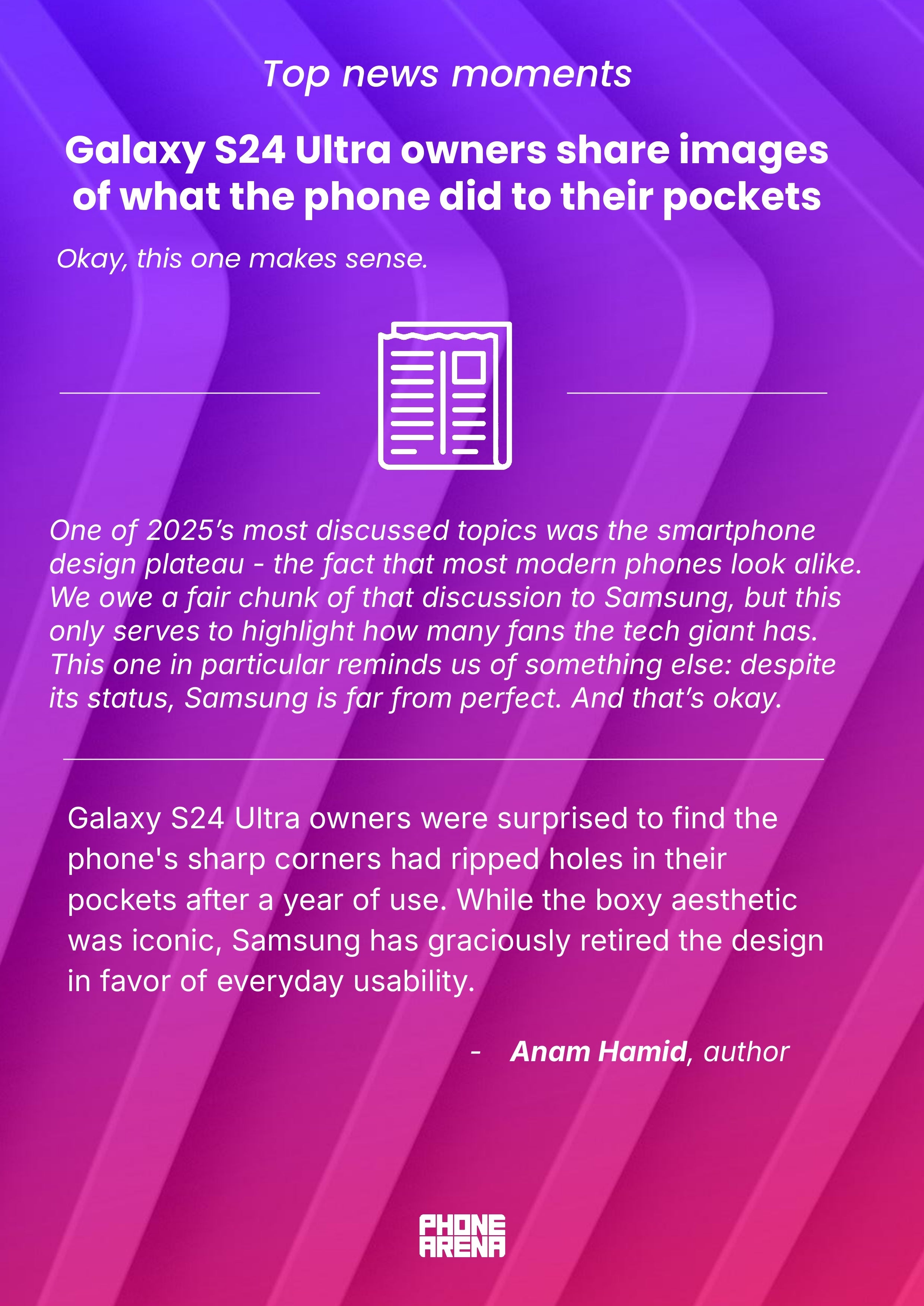 PhoneArena Wrapped 2025: your year in tech, decoded