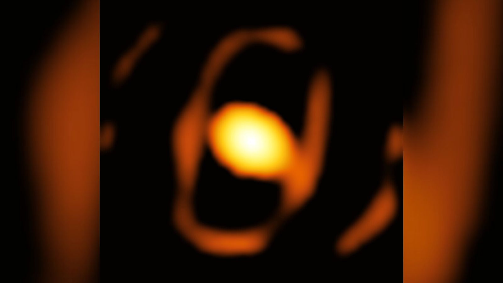 A blurry close-up image of a star