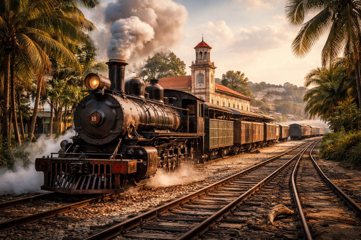 In the Amazonian capital, Porto Velho reveals how the Madeira River and the Madeira-Mamoré Railway, the Devil's Railway, shaped decisions, memory, and logistics in the Amazon.