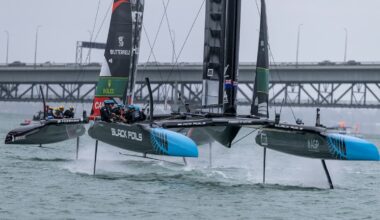 SailGP Auckland: Live updates from day one of racing on the Waitematā Harbour