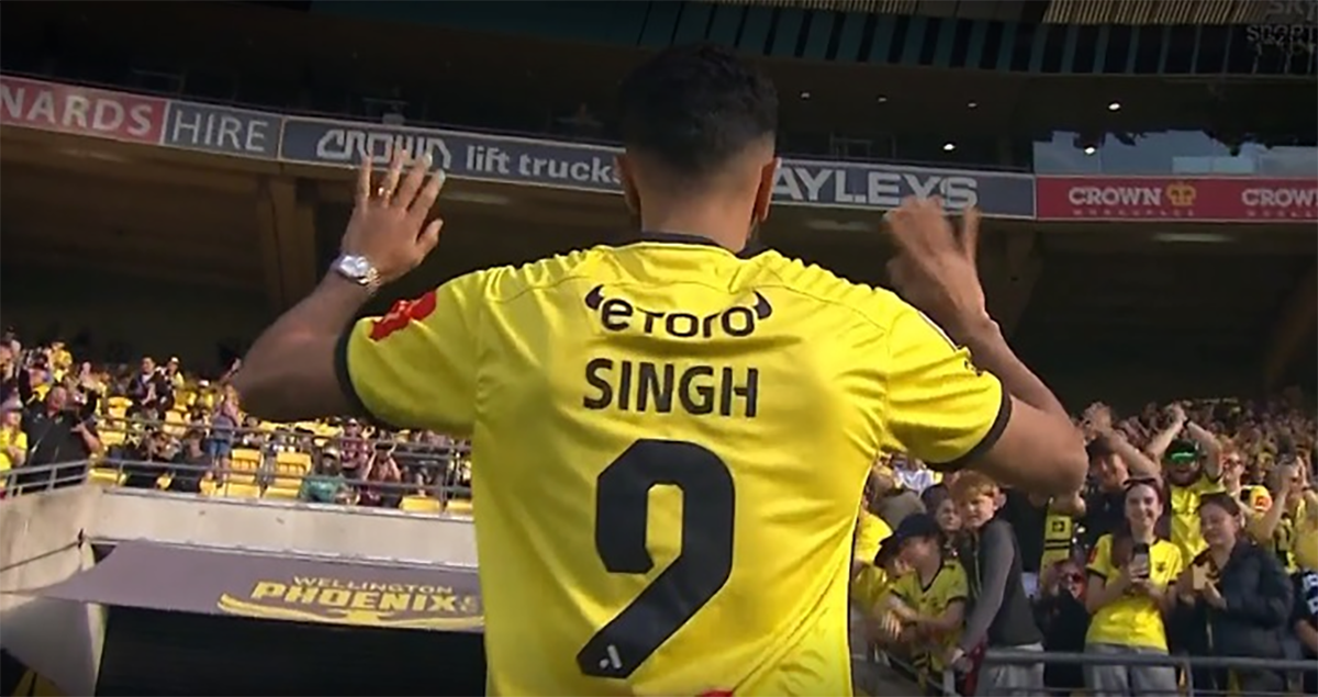 All Whites playmaker Sarpreet Singh returns for second spell with Phoenix