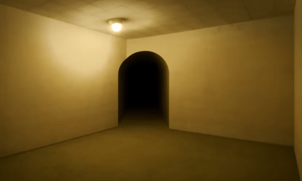 Backrooms movie teaser trailer A24 horror film still