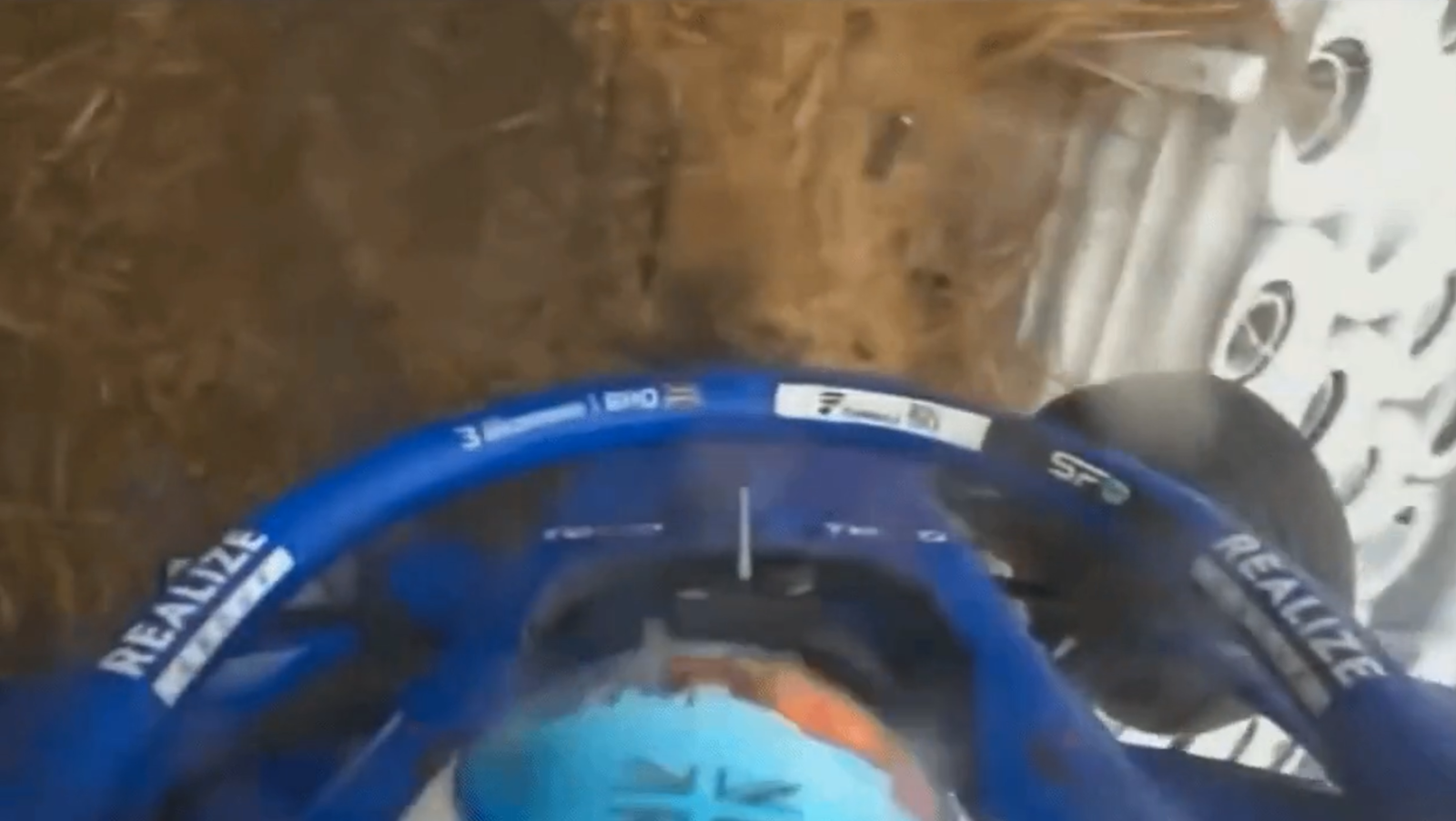 F1 reserve driver leaps barrier in wild Suzuka crash