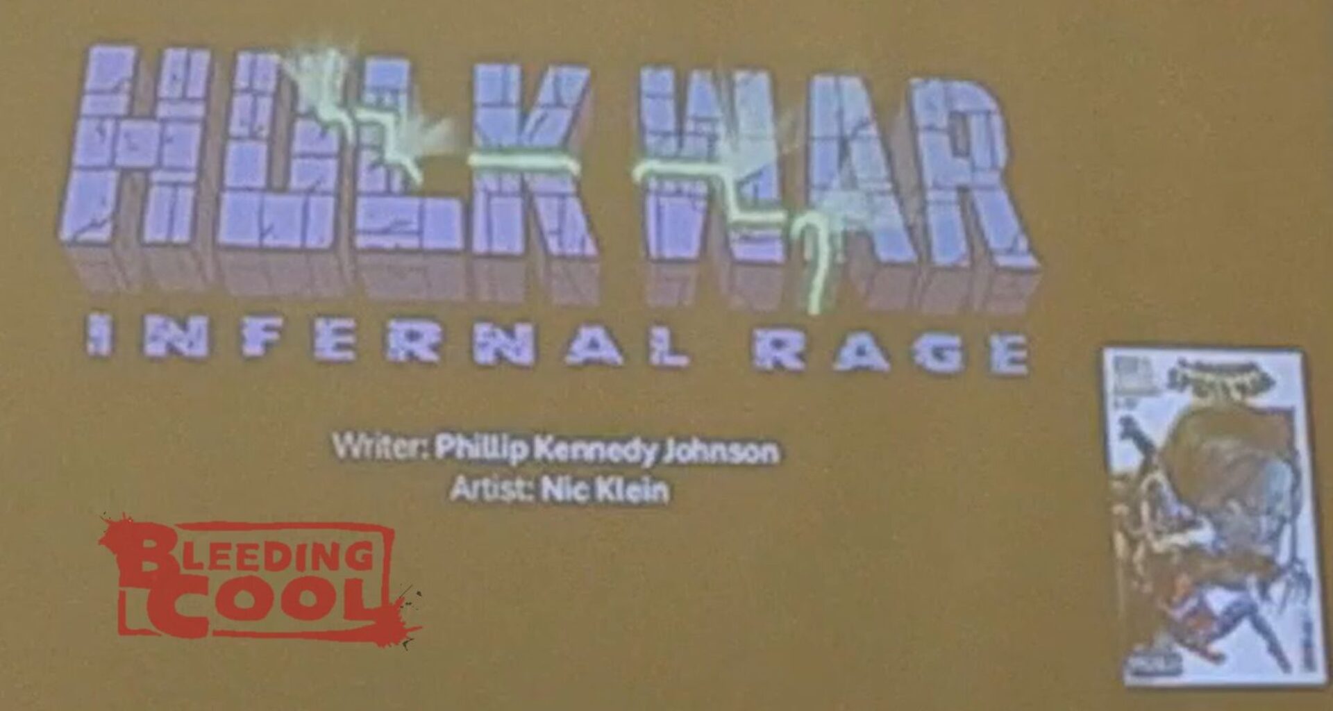 Phillip Kennedy Johnson To Launch Hulk War In 2027
