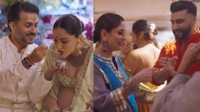 Anand Ahuja, Sonam Kapoor, Kareena Kapoor and Arjun Kapoor