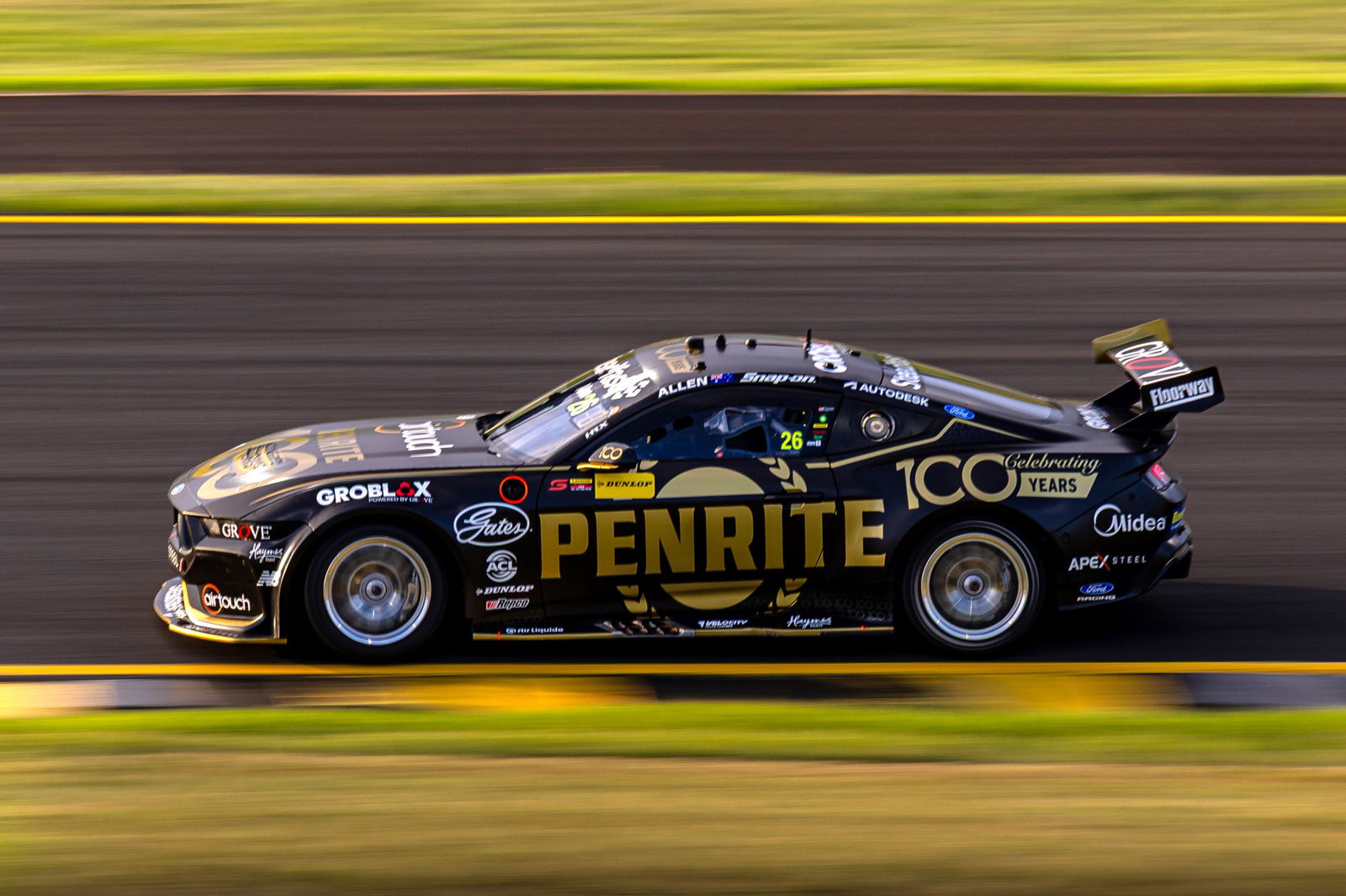 Grove one-two in sole Sydney 500 practice, Wood last