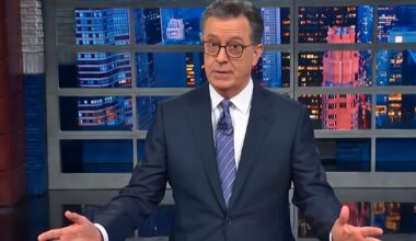 Stephen Colbert Targets Trump’s ‘Incredibly Long’ Speech in Last Live Show