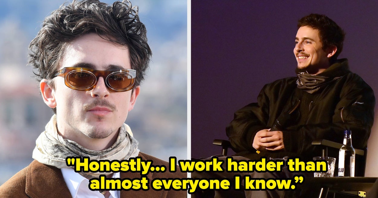 Timothée Chalamet Hardest Working Person: Backlash Explained