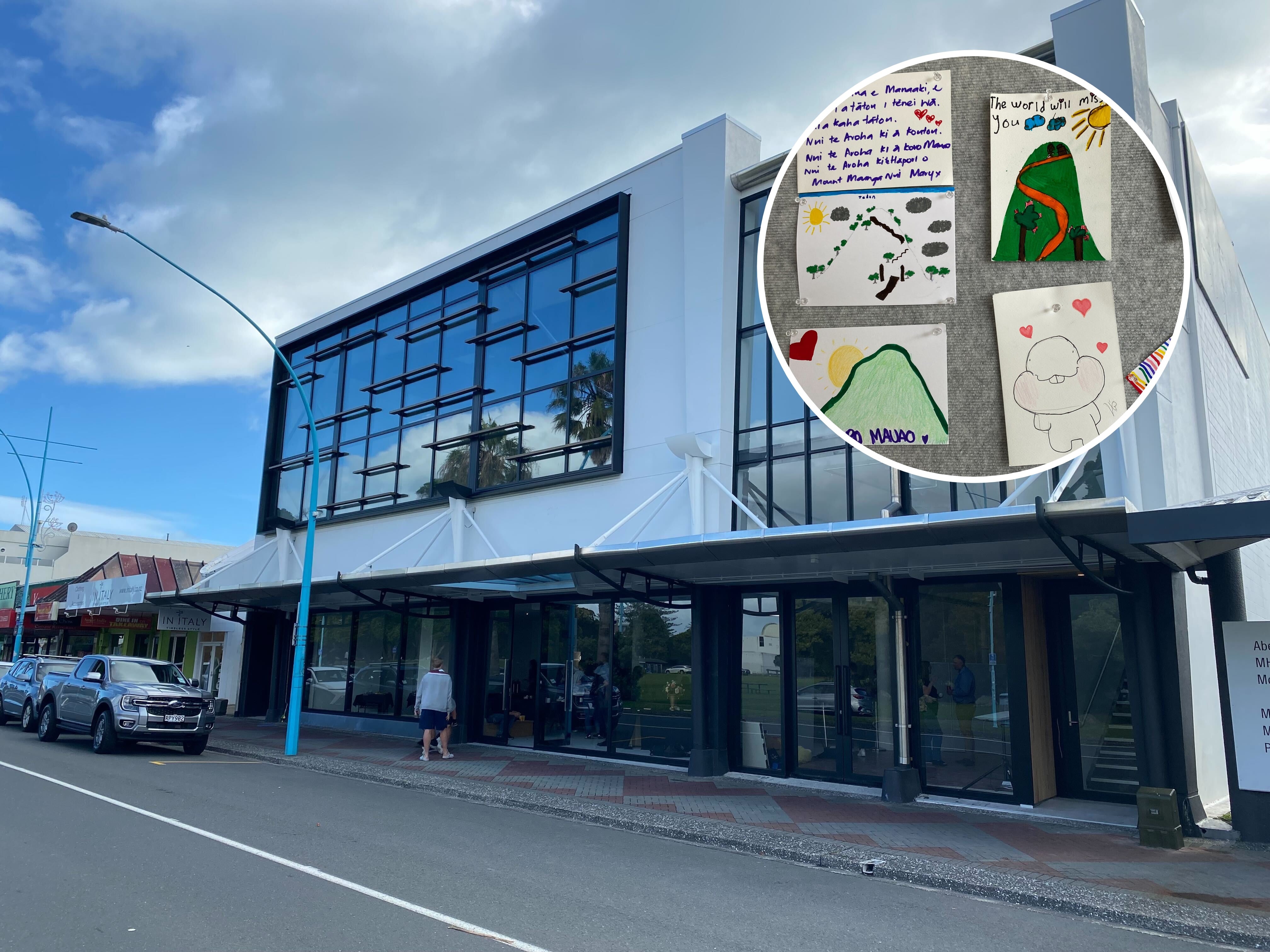 He Maimai Aroha Community Care Centre is in the former Bay City Cinema building at 249 Maunganui Rd, Mount Maunganui. Photo / Rosalie Liddle Crawford