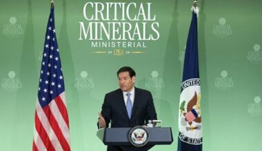 US seeks minerals trade zone in rare Trump move with allies