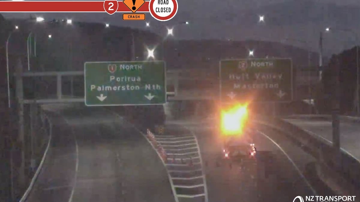 Person dies days after Wellington motorway crash, police continue to investigate cause