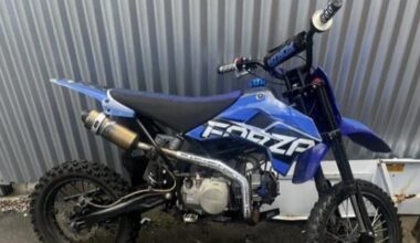 Dirt bike rider attempting to flee caught after stalling in driveway