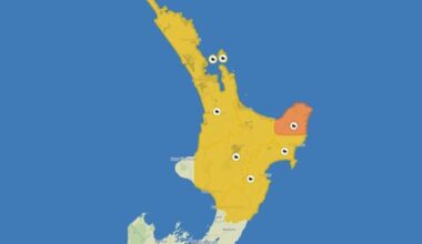 Humid weather, heavy rain for parts of the North Island