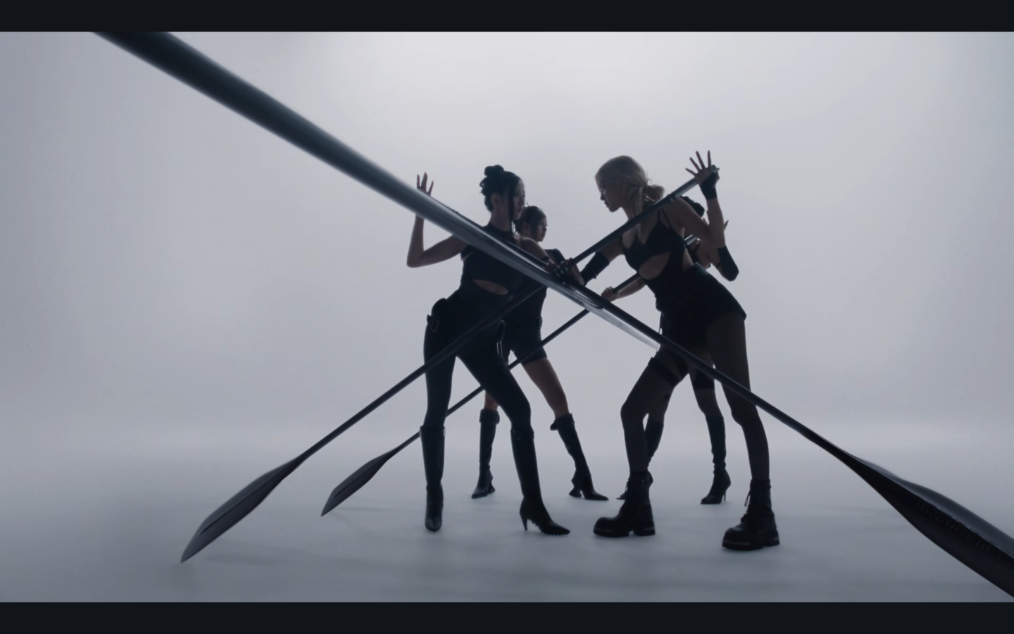 A still from the music video for ″GO,″ the lead track from Blackpink's third EP, ″Deadline,″ released on Feb. 27 [SCREEN CAPTURE]