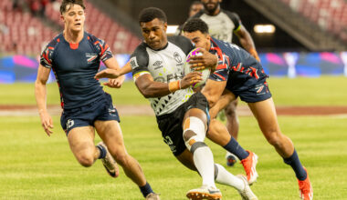 Fiji edge out South Africa in extra-time thriller to secure top spot