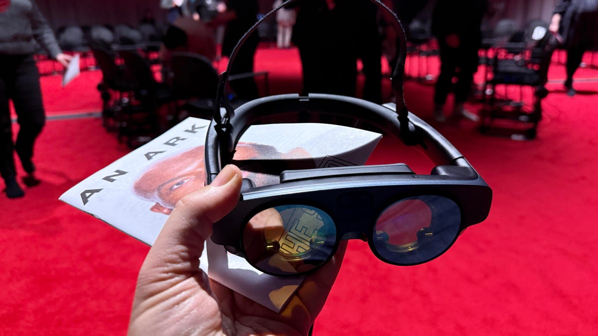A Magic Leap 2 and a theater program for a show called An Ark.