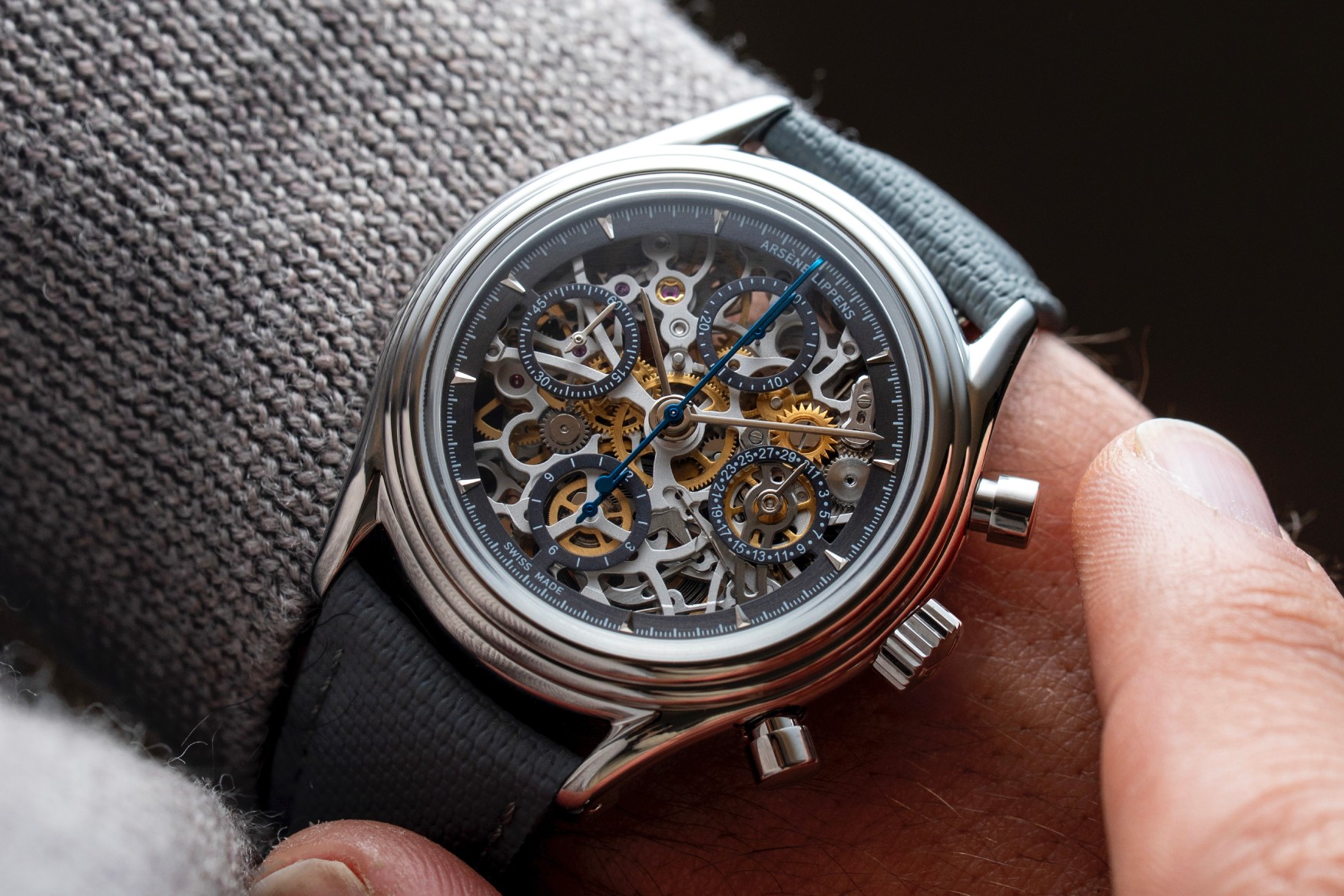 arsene lippens scheletrato opaco wrist