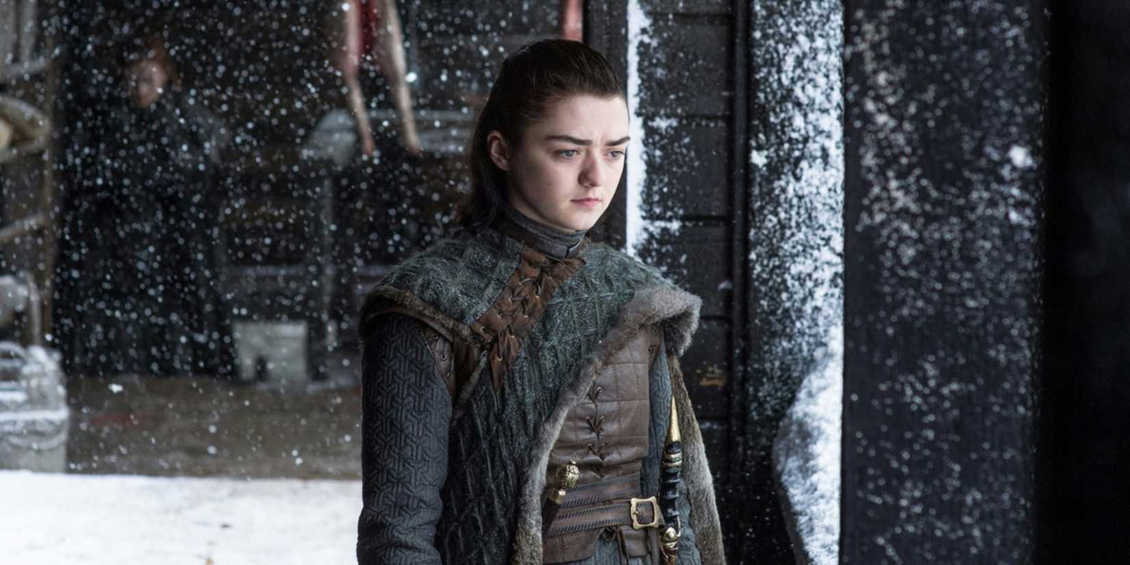 Arya Stark in Game of Thrones season 8