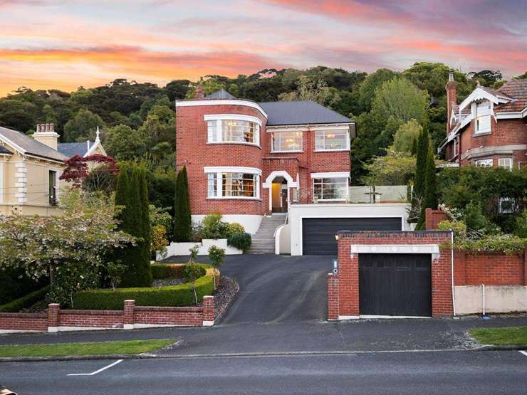 A five-bedroom, two-bathroom US-style home at 207 Bush Road, in Mosgiel, Dunedin, is up for grabs. Photo / Supplied