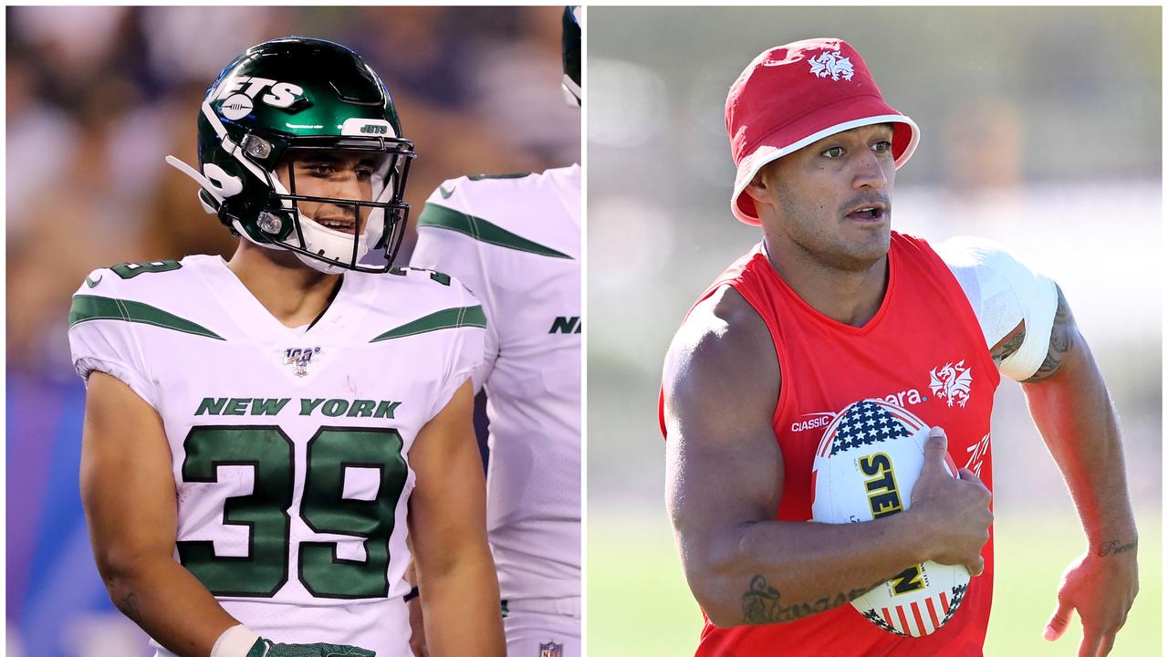 Valentine Holmes becomes spokesman for rugby league in USA after NFL stint, news