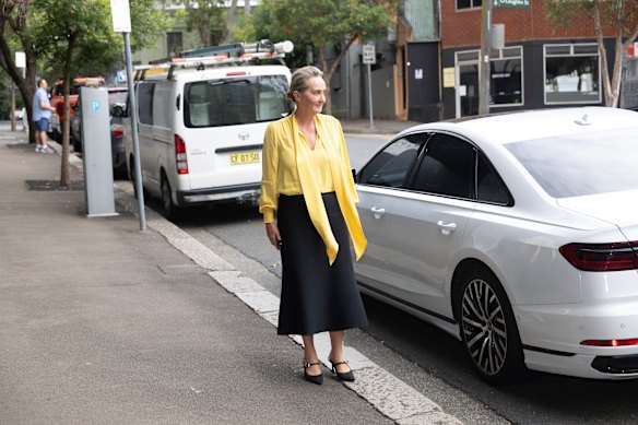 Qantas boss Vanessa Hudson was one of the first to leave.