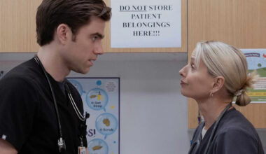 “The Pitt”’s Patrick Ball and Katherine LaNasa Reveal Noah Wyle Changed Their Kitchen Apology Scene During Filming (Exclusive)