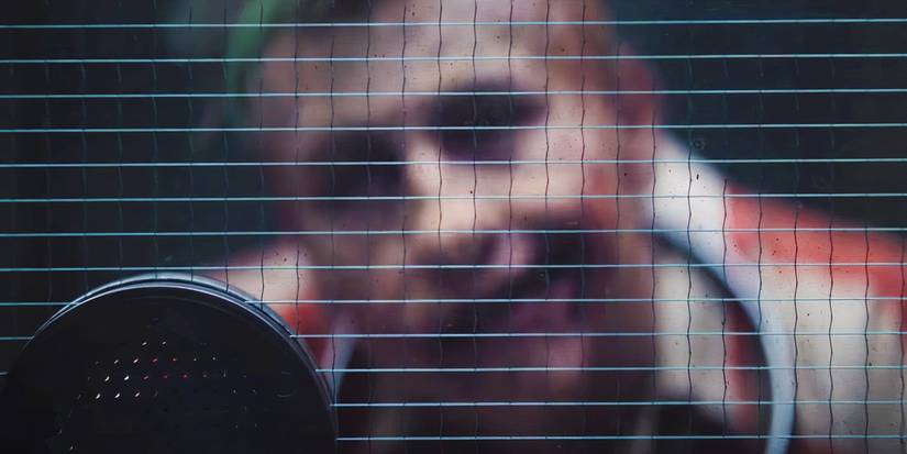 Barry Keoghan's Joker speaking to Batman in The Batman