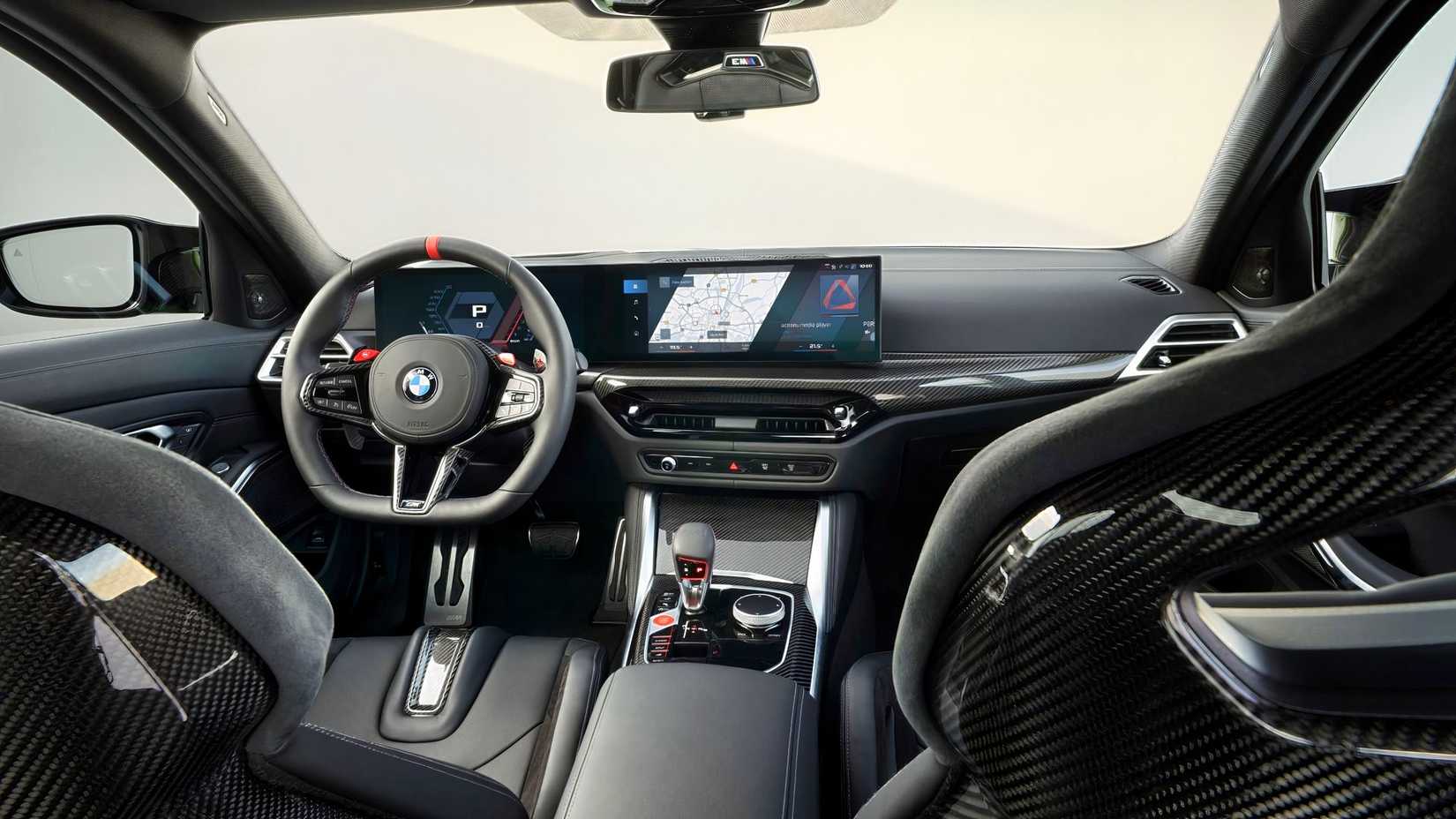 BMW M3 G80 interior view