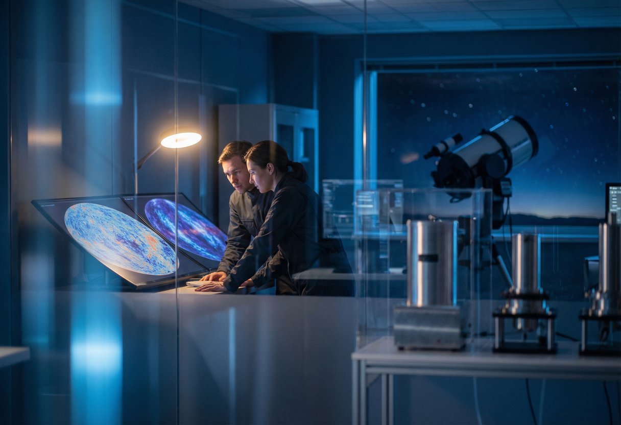 Cosmic background radiation illustrating Big Bang remnants admired by millennials and Gen Z