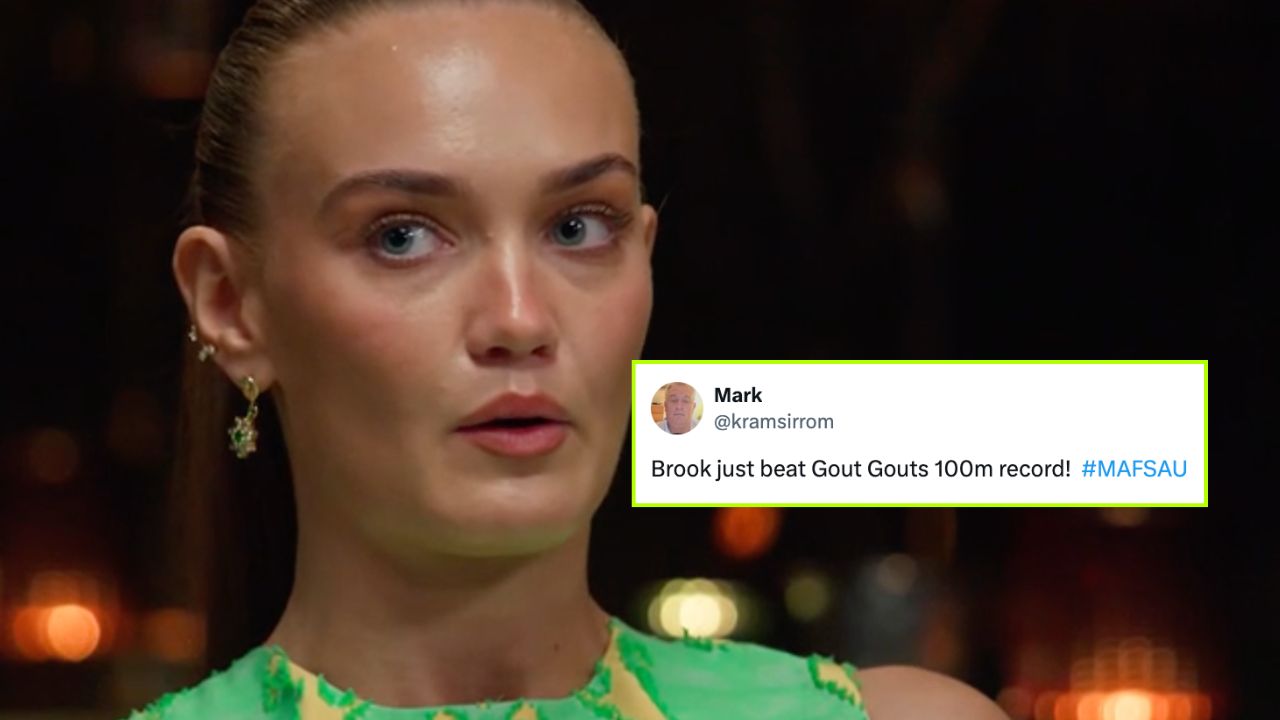 MAFS Fans React To Brook Crompton Running Away