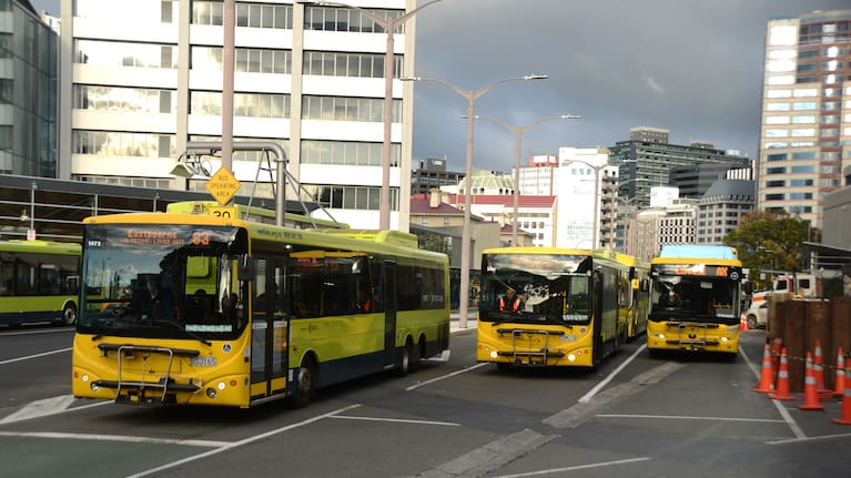 Buses in Wellington (file image).