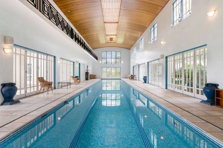 The Sumich Chaplin-designed mansion at 320 Kohimarama Road, in Auckland's St Heliers, was the first house to break the <img0m price ceiling in New Zealand. Photo / Supplied