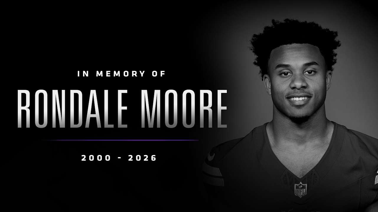 Vikings Mourn Passing of WR Rondale Moore