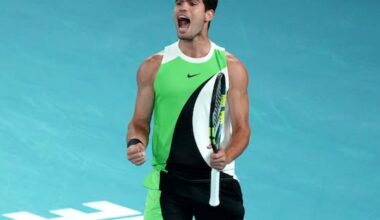 Carlos Alcaraz beats Novak Djokovic to complete career Grand Slam