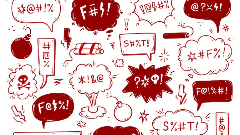 Tourette’s tics can include obscenities and slurs. 