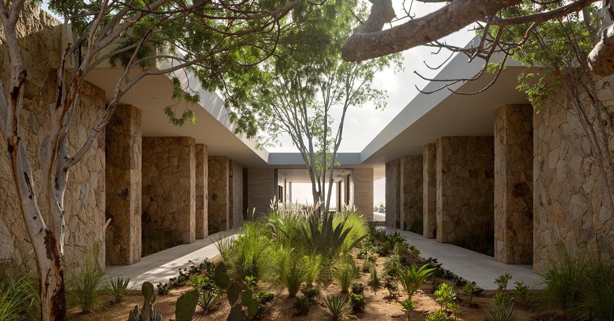casa la vista’s exterior skin resembles tones and textures of mexican desert