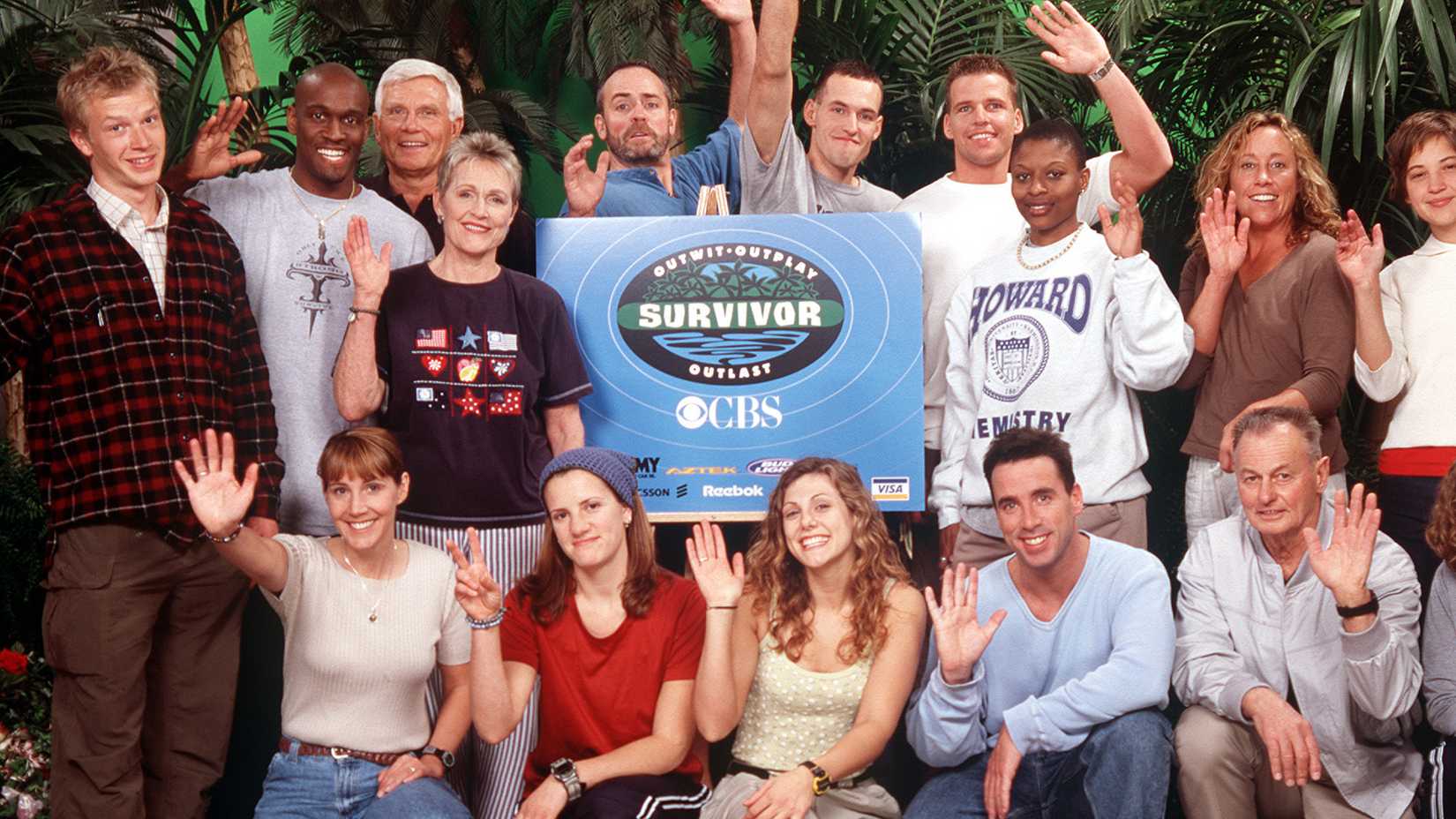 The cast of Survivor Borneo