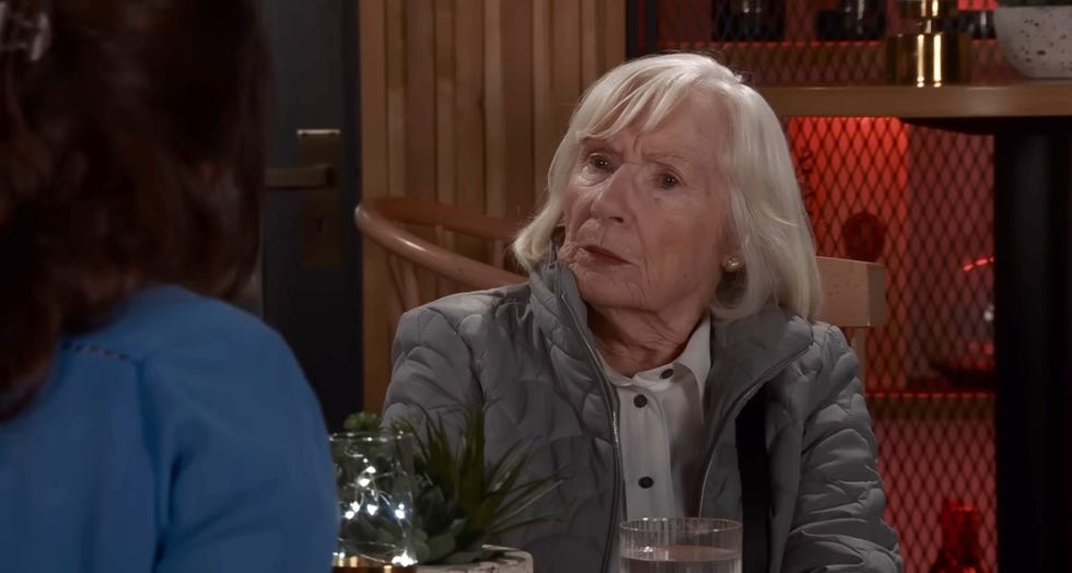 christina boyd and mrs ripley in coronation street