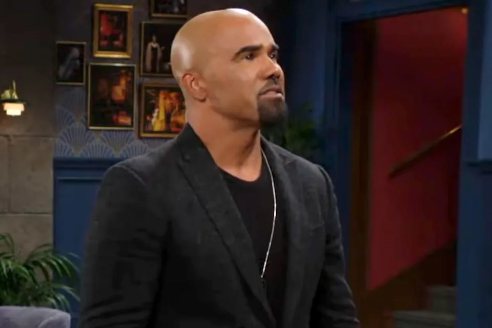 Shemar Moore on 'The Young and The Restless' in 2023 CBS