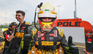 Rain smiles on De Pasquale to claim shock Shootout pole