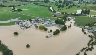 Wild weather causes severe flooding, slips across Waikato