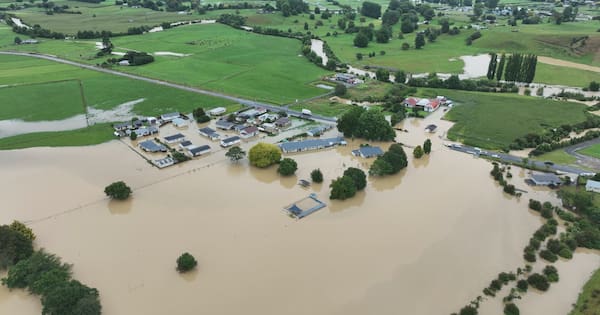 Wild weather causes severe flooding, slips across Waikato