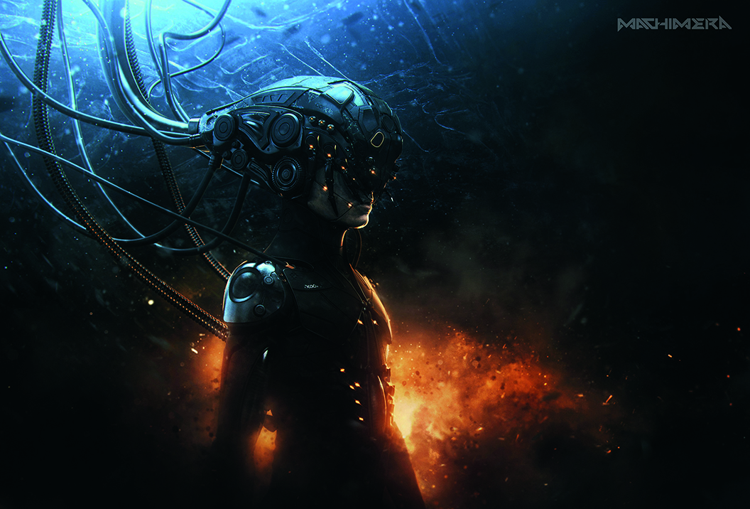 An alien machine design