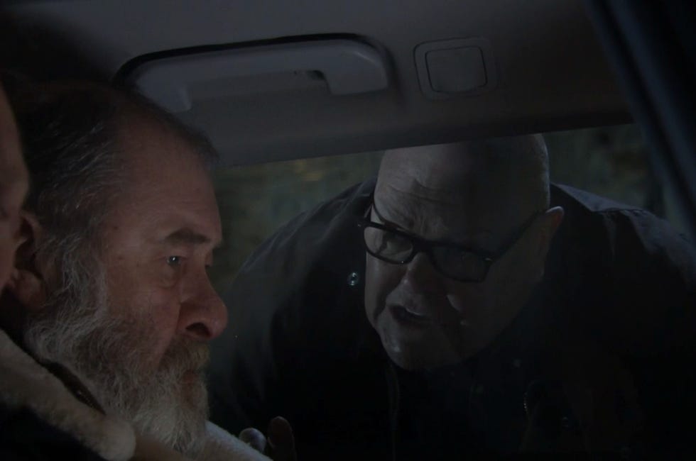 emmerdale bear wolf paddy dingle